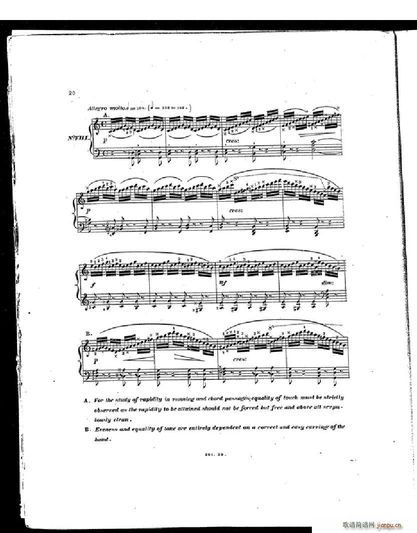 Czerny Etudes de la Velocite17