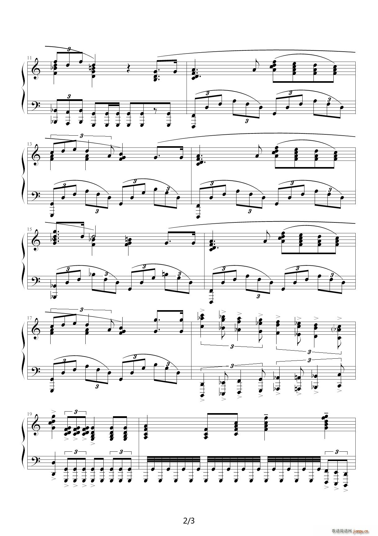 Star Wars(星球大战 主题曲 C调2