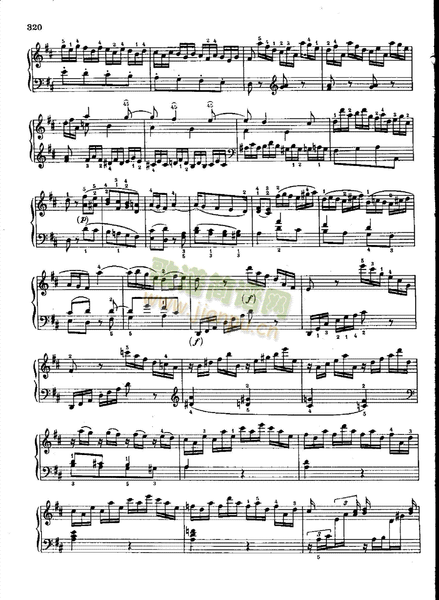 奏鸣曲Nr.576 键盘类 钢琴15