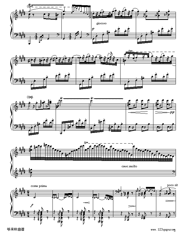 匈牙利狂想曲第二号-李斯特3