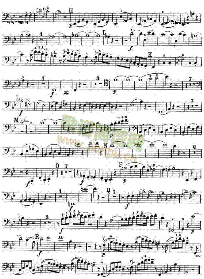 提琴三重奏 第二首 降B大调 K.502之Cello TRIO4