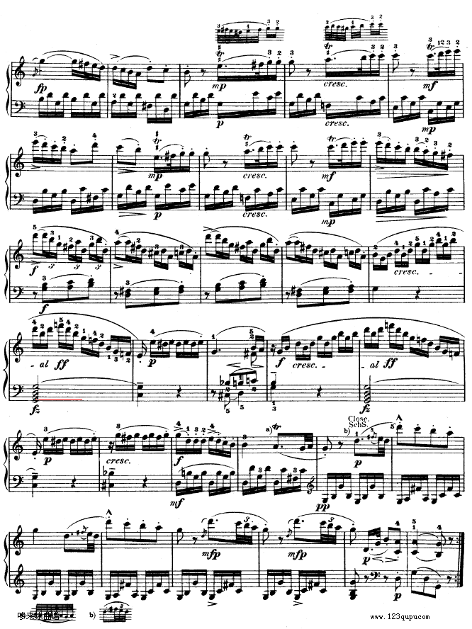钢琴奏鸣曲 kv330-莫扎特10