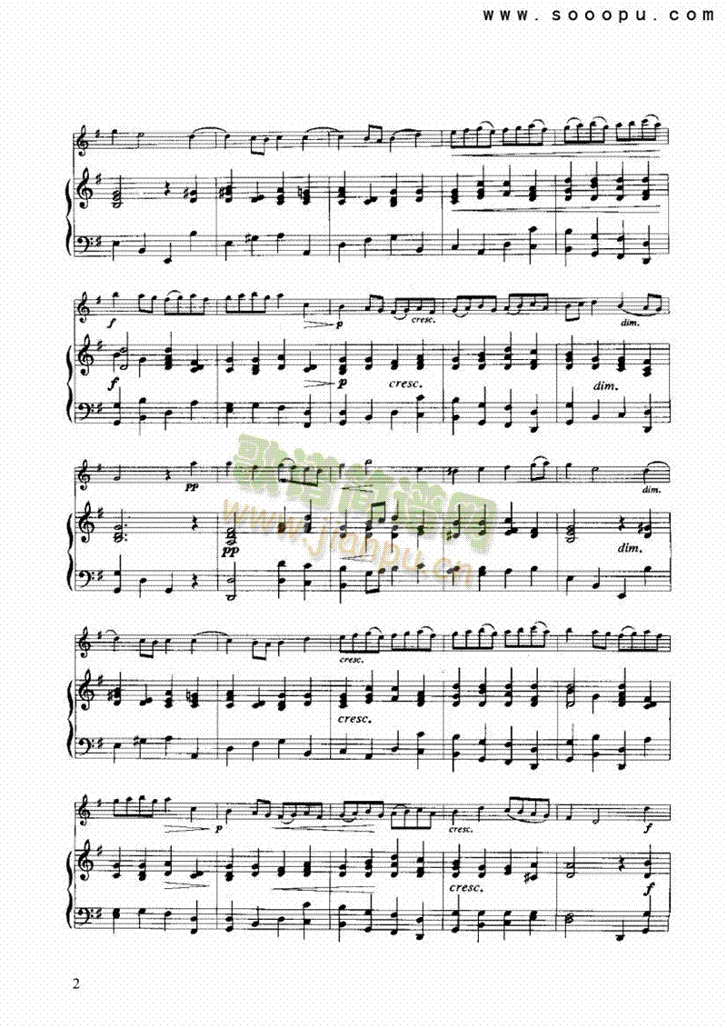 布列舞曲 弦乐类 小提琴2