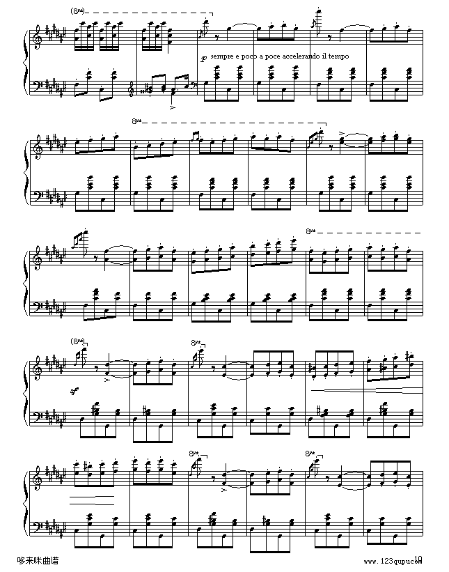 匈牙利狂想曲第二号-李斯特10