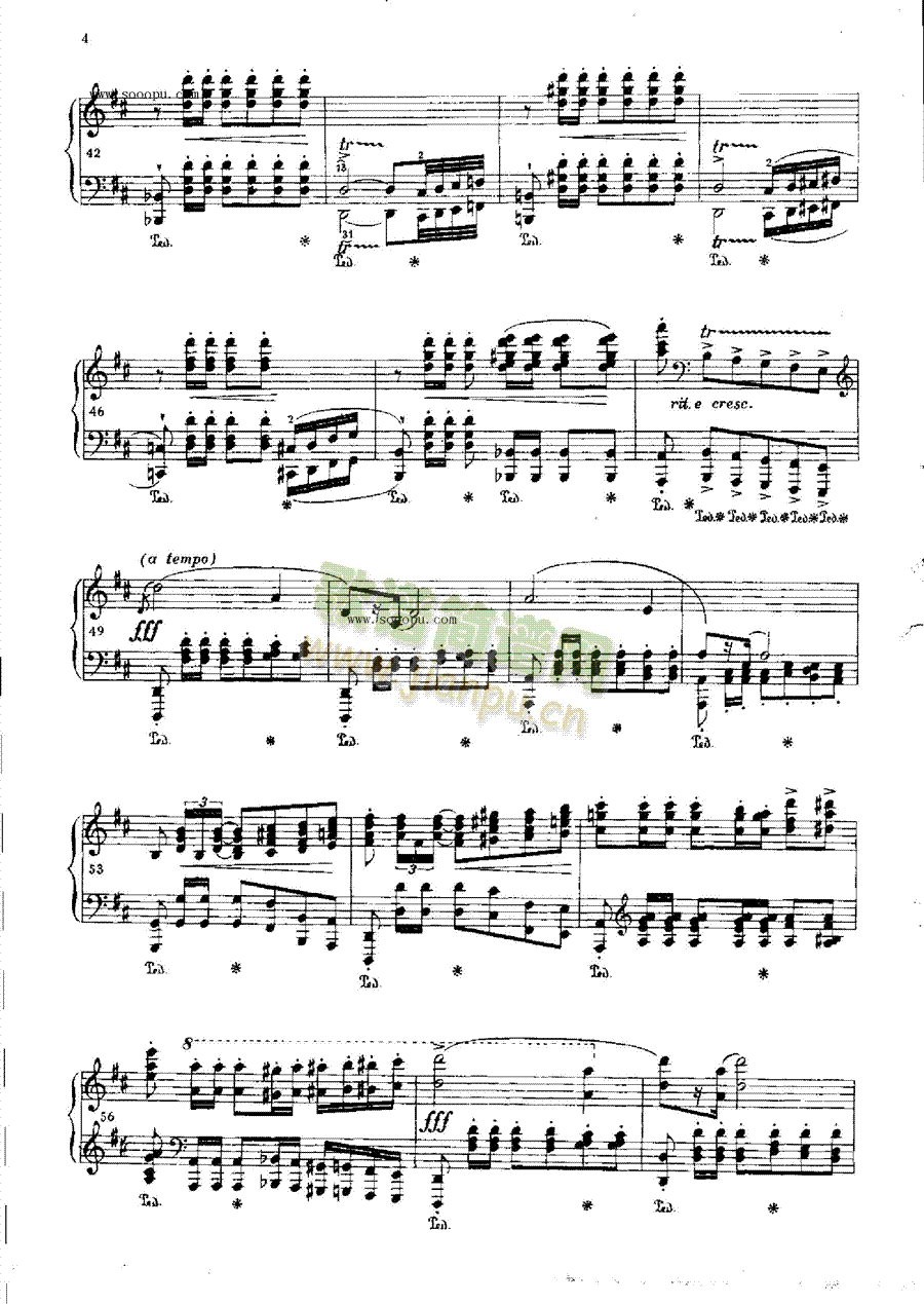 肖邦作曲 OP.40  Nr1 键盘类 钢琴4