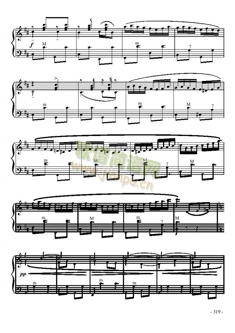 十级乐曲《俄罗斯舞曲》 键盘类 手风琴7