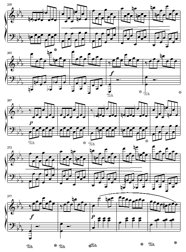 悲怆奏鸣曲第一乐章13