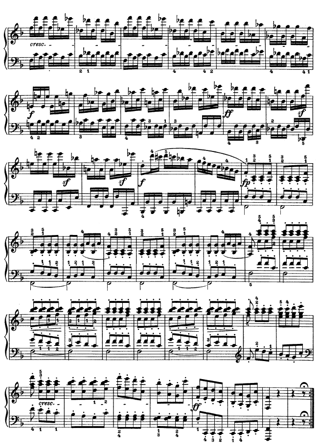 F大调第六钢琴奏鸣曲 - Op.10―214