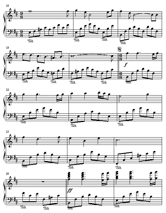 当他远离时2