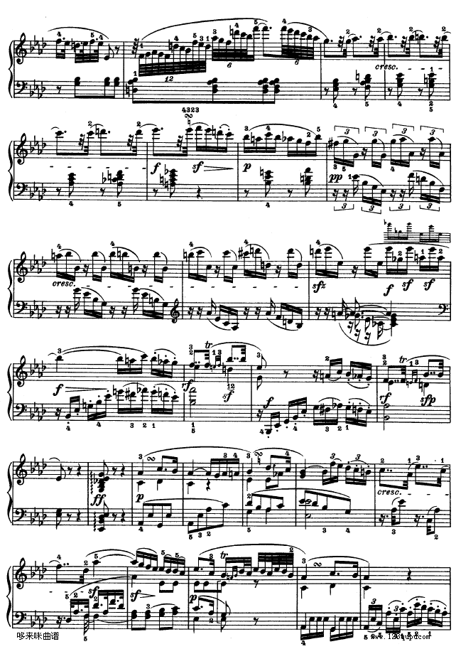 C小调第五钢琴奏鸣曲 - Op. 10―1-贝多芬8