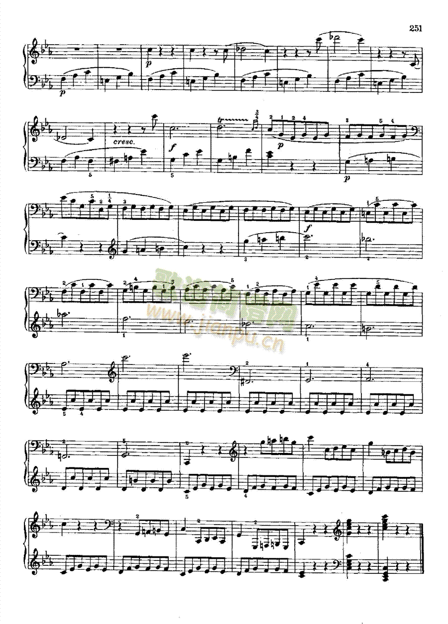 奏鸣曲Nr.457 键盘类 钢琴18