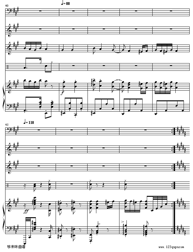 匈牙利舞曲5-(改编，有乐队）-勃拉姆斯5