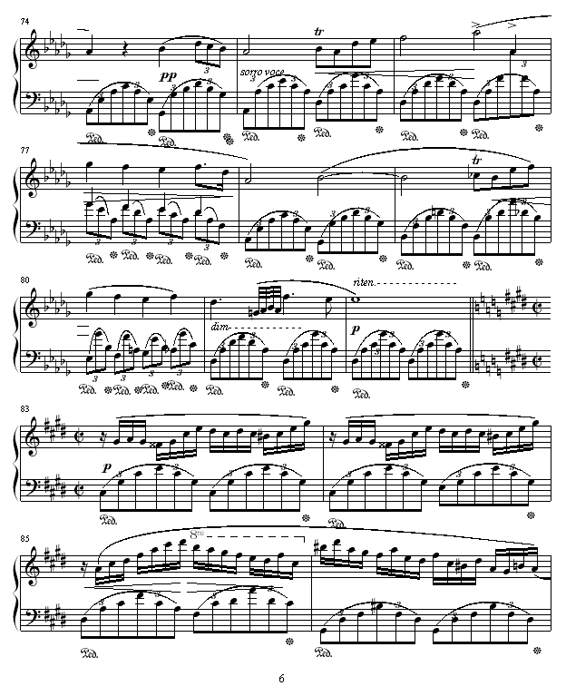 幻想即兴曲-滴漏打谱6