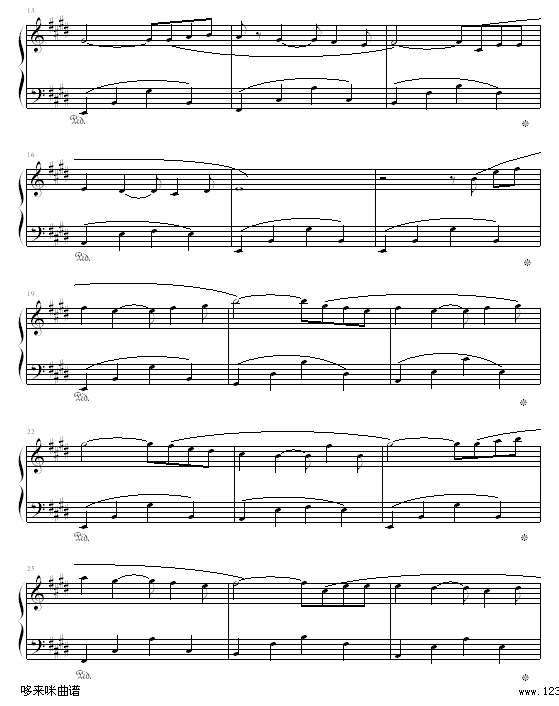 理查德钢琴曲杂集-克莱德曼2