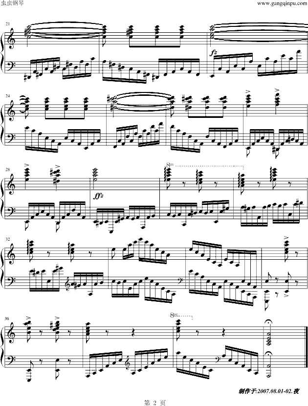 练习曲Op.740 No.412