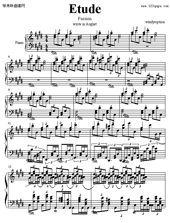 Etude(Passion)-windyoption1