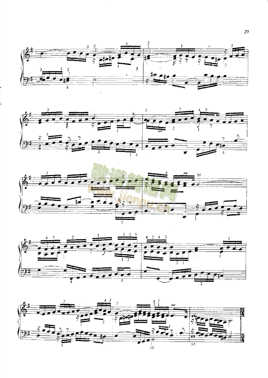 古组曲 键盘类 钢琴2