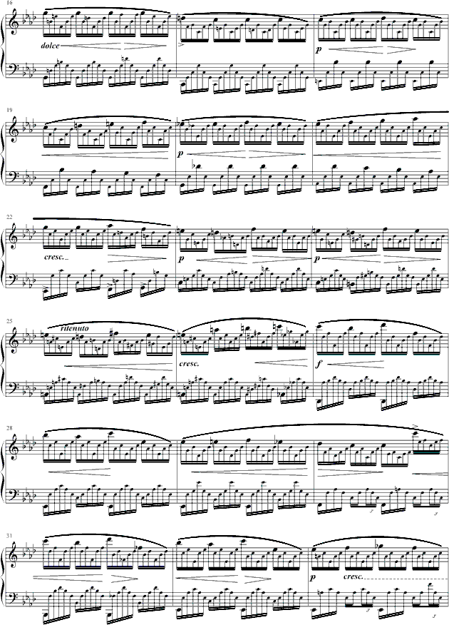 肖邦练习曲Op.25-Nr12