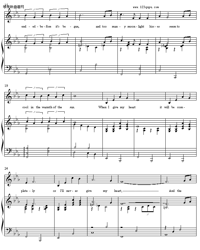 坠入爱河  - When I Fall In Love-其他侠名2