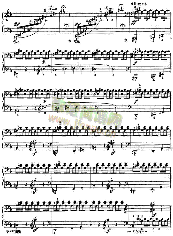 暴风雨-d小调第十七钢琴奏鸣曲 - Op.31―2-贝多芬4