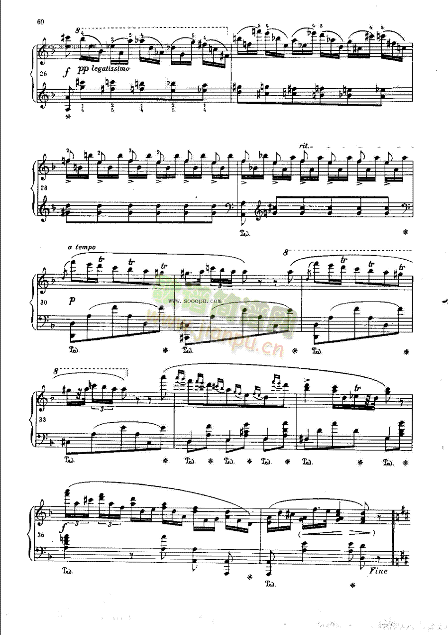 肖邦作曲 OP.71  Nr1 键盘类 钢琴3