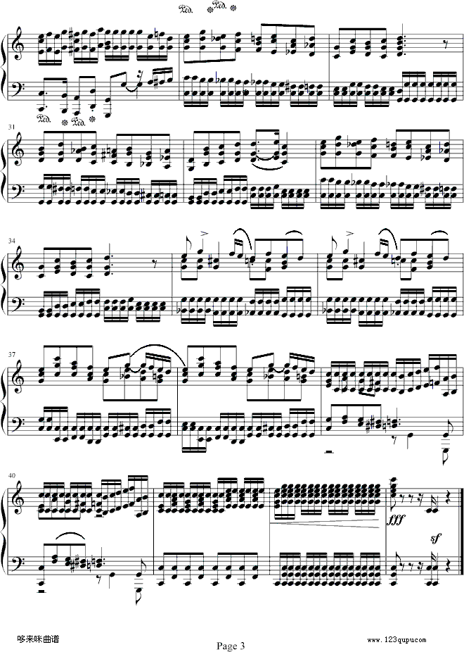 练习曲Op.72 No.4-莫什科夫斯基3