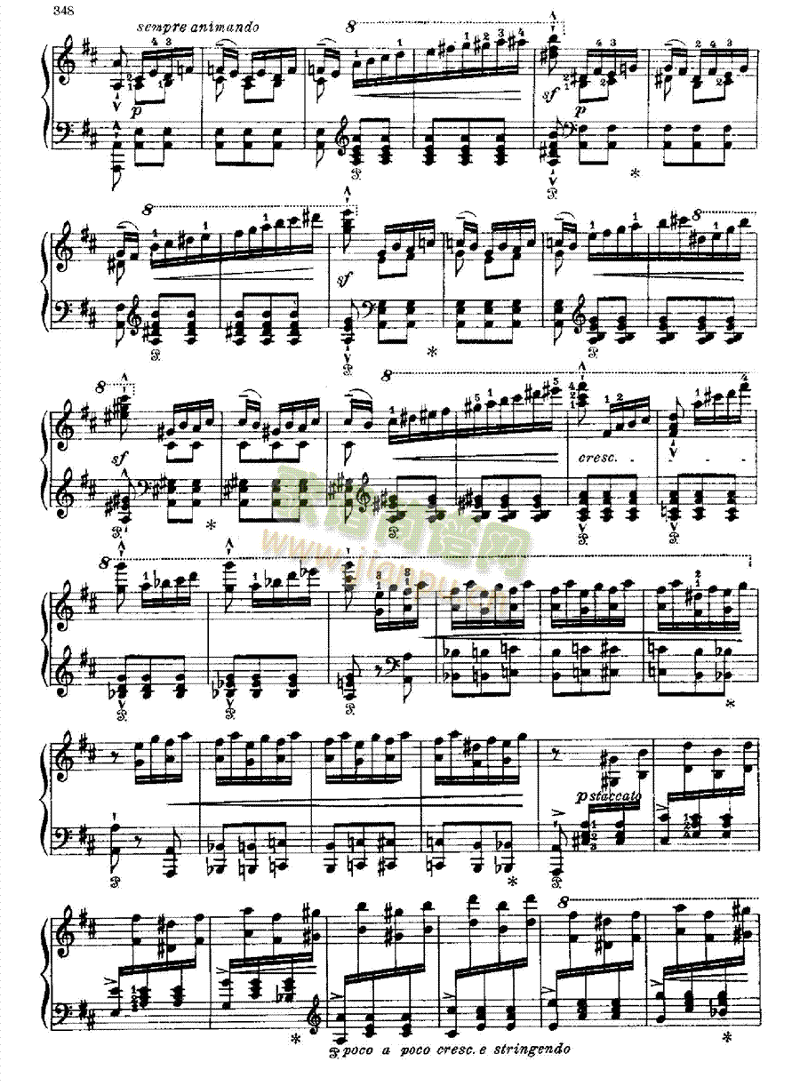 西班牙狂想曲 键盘类 钢琴18
