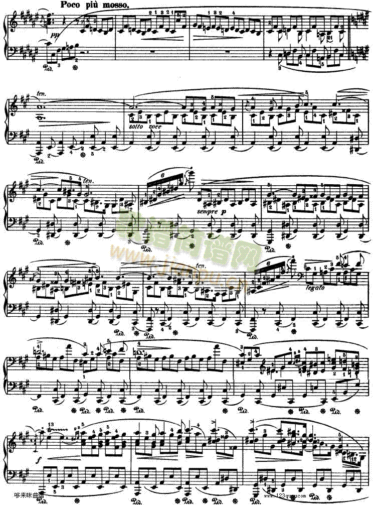 船歌 Barcarolle Op 60-肖邦3