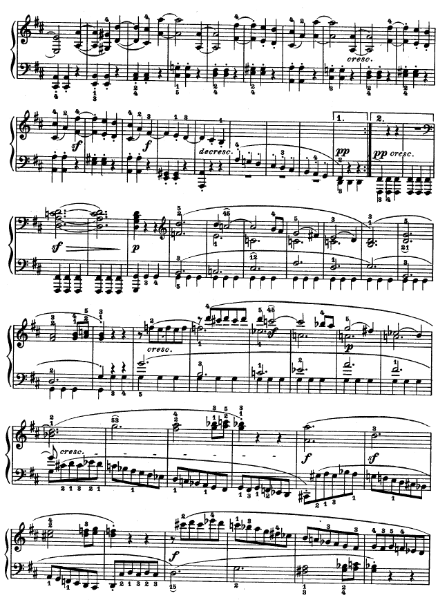 第十五钢琴奏鸣曲-（Op.28）4