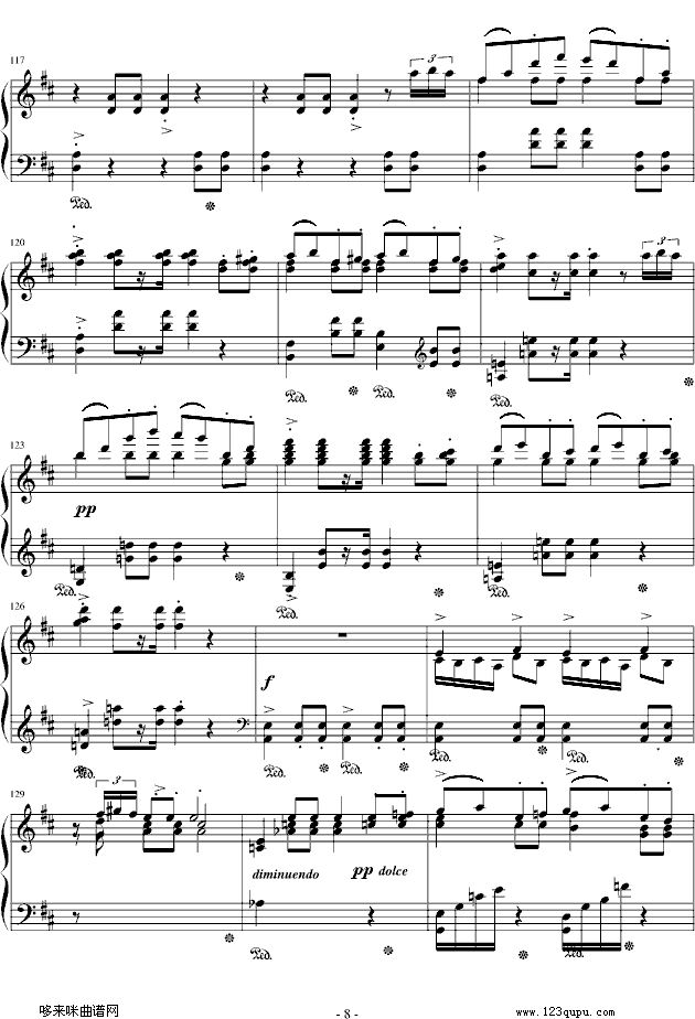 婚礼进行曲-格里格8