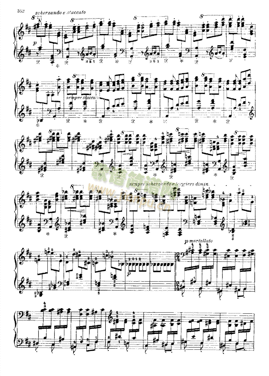 西班牙狂想曲 键盘类 钢琴22