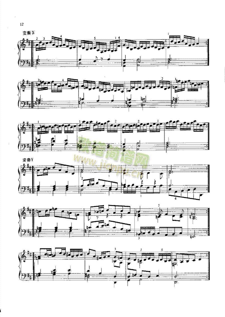 变奏曲 键盘类 钢琴3