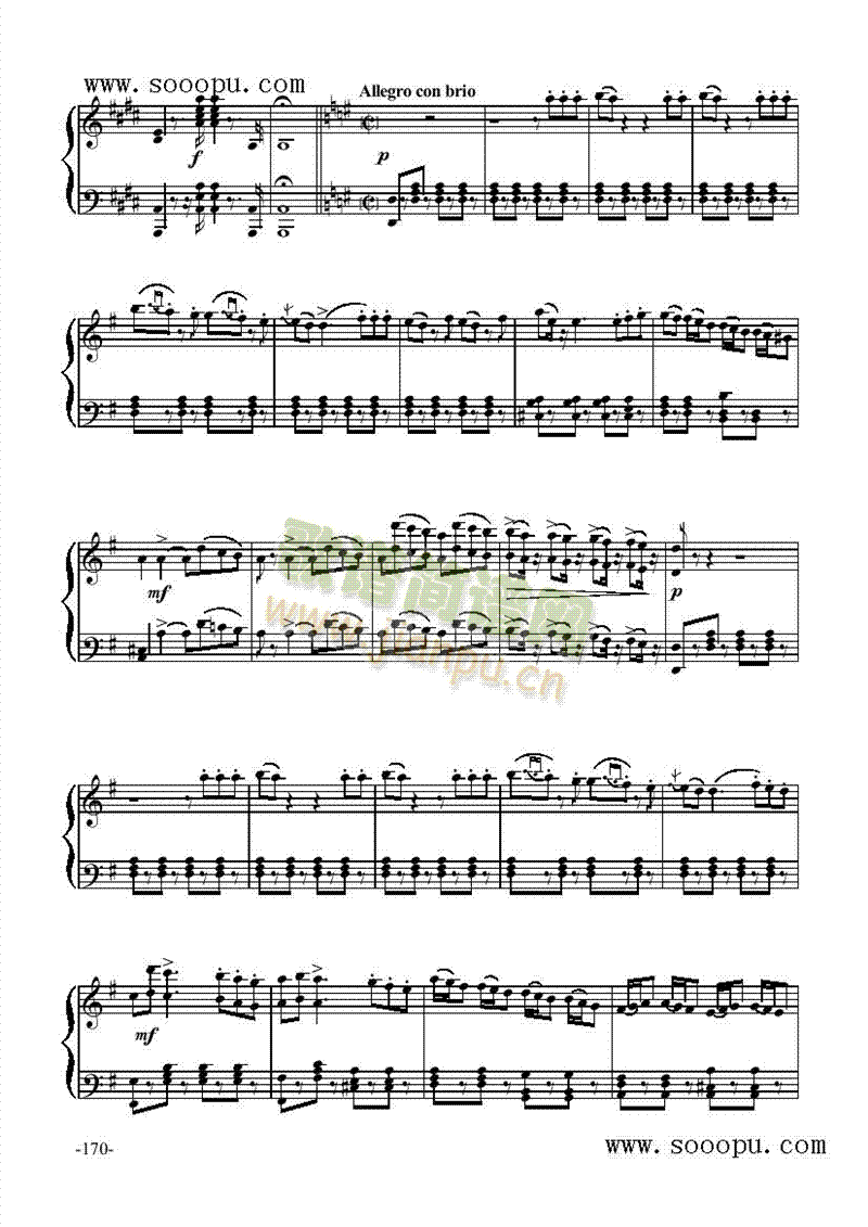 《塞尔维亚的理发师》序曲―歌剧 键盘类 钢琴3