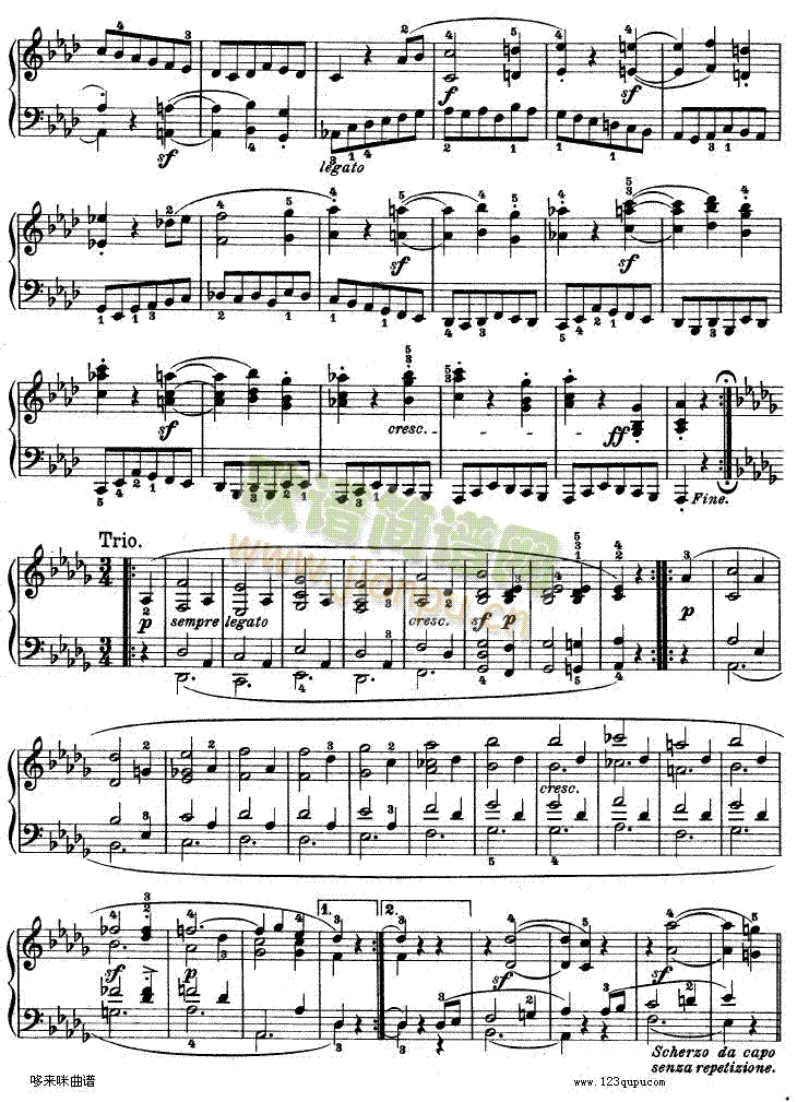 第十二钢琴奏鸣曲-（Op.26）-贝多芬10