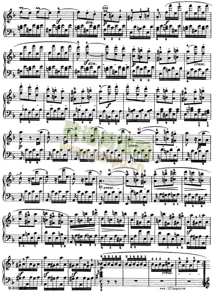 暴风雨-d小调第十七钢琴奏鸣曲 - Op.31―2-贝多芬13
