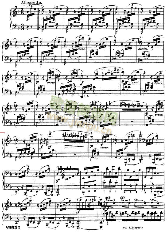暴风雨-d小调第十七钢琴奏鸣曲 - Op.31―2-贝多芬12