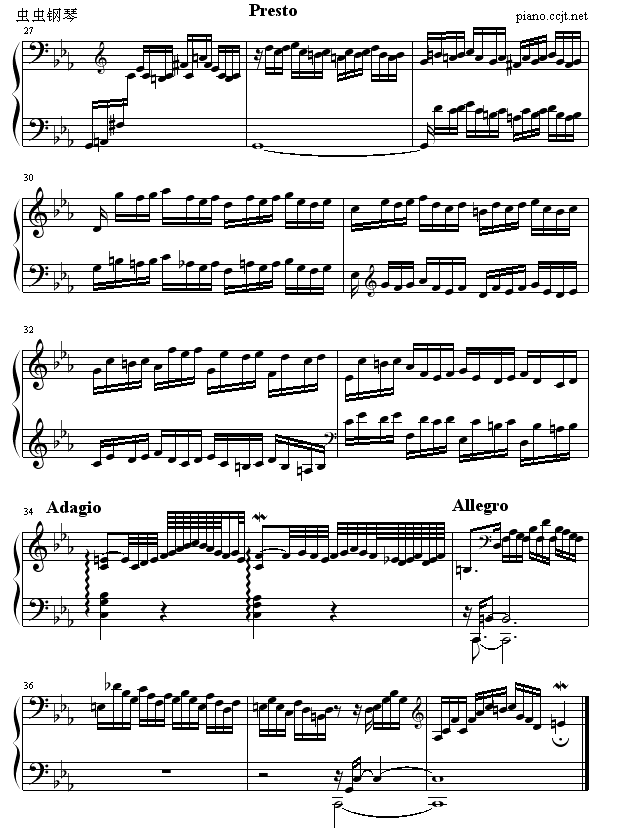 c小调前奏曲3