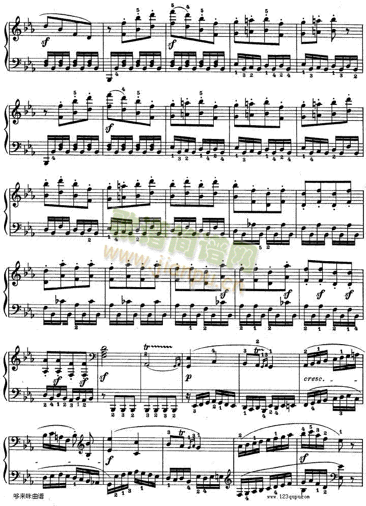 第十三钢琴奏鸣曲-（Op.27 No.1）-贝多芬10