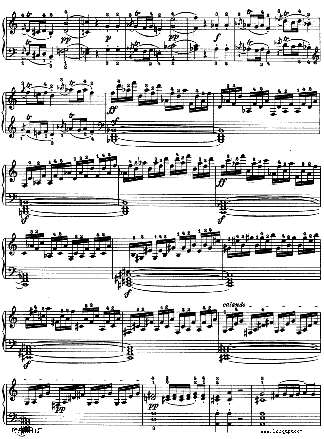 第三钢琴奏鸣曲 -Op.2 No.3-贝多芬4