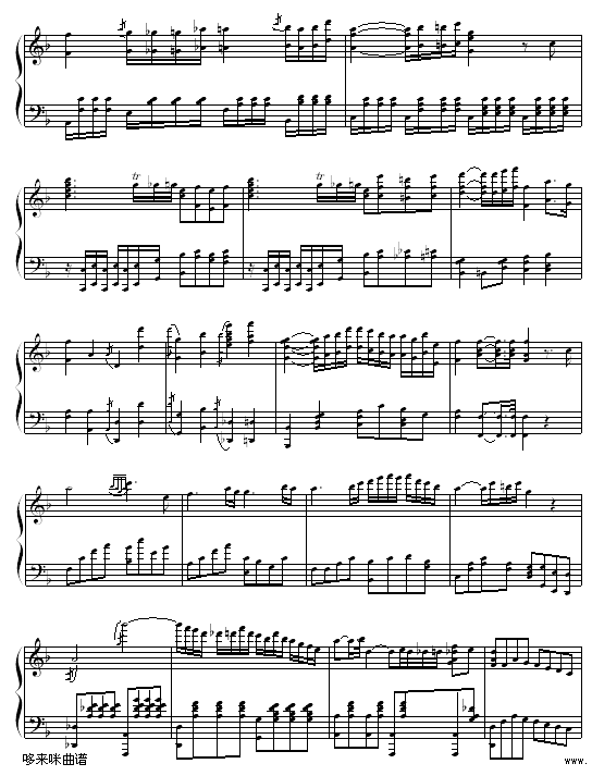 F大调浪漫曲-贝多芬2