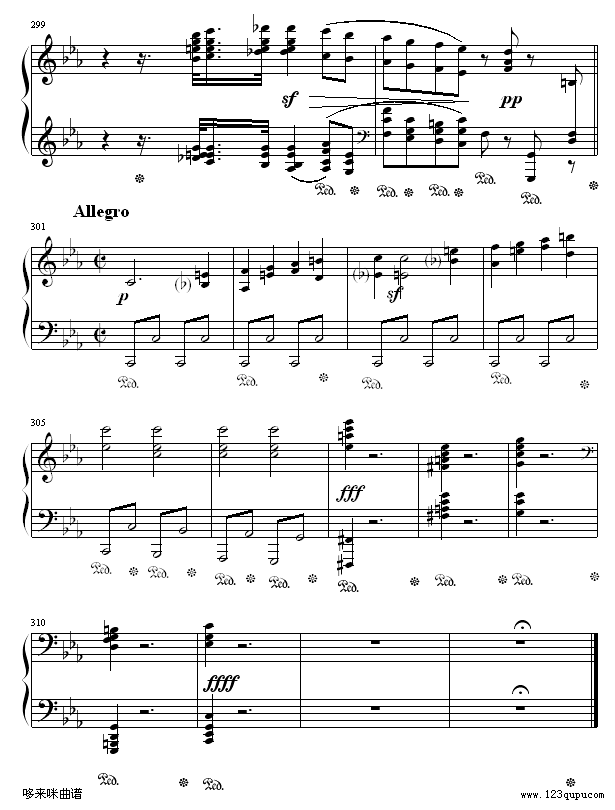 悲怆奏鸣曲第一乐章-贝多芬15