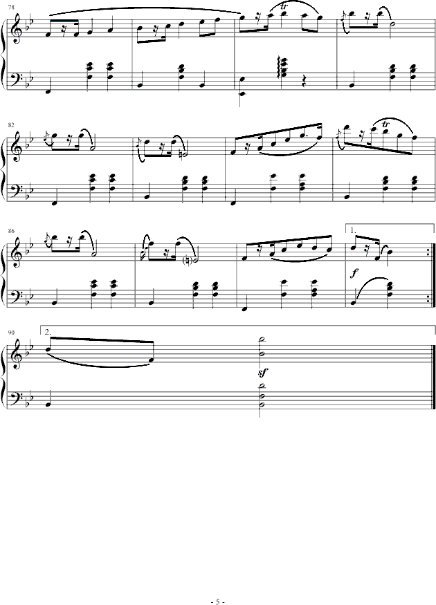 玛祖卡 op.7 no.15