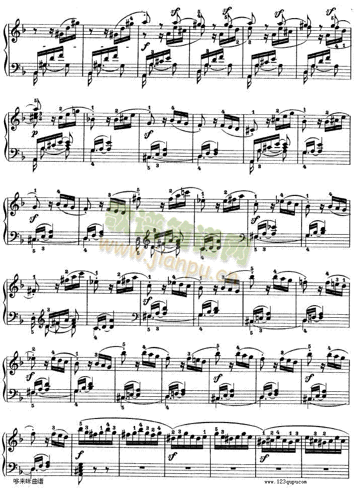 暴风雨-d小调第十七钢琴奏鸣曲 - Op.31―2-贝多芬16