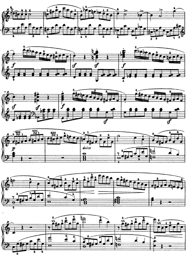第三钢琴奏鸣曲 -Op.2 No.37