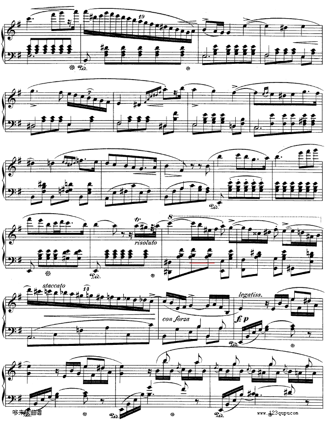 钢琴第一协奏曲 op.11-1-肖邦19