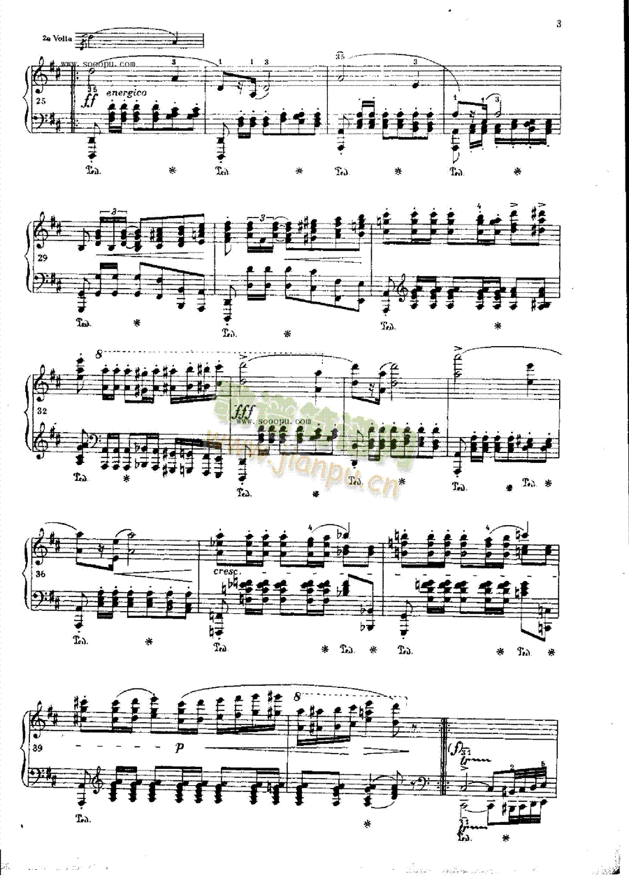 肖邦作曲 OP.40  Nr1 键盘类 钢琴3