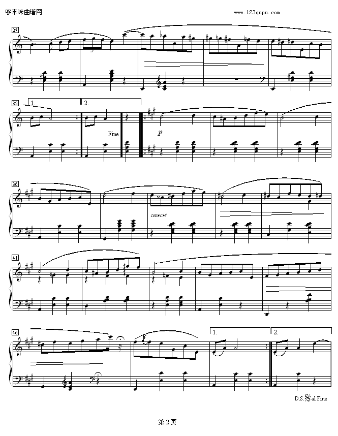 A小调马卡祖舞曲Op.67 No.4-肖邦2