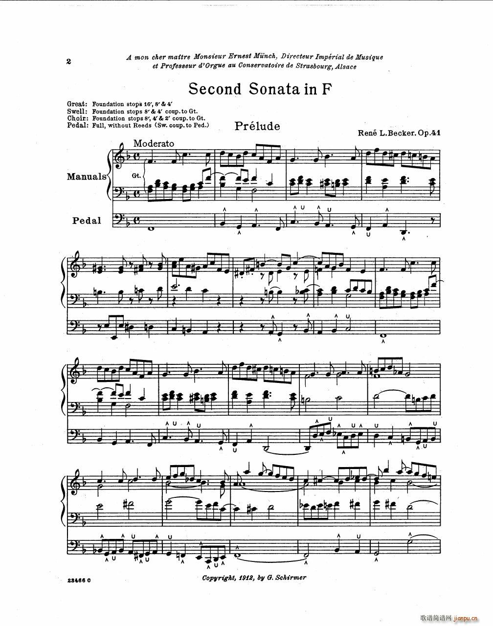 Becker Reme op 41 Sonate 24