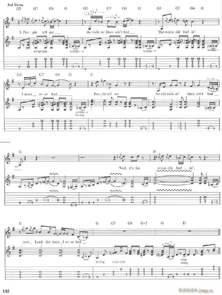 Walkin`Blues_艾力克莱普顿5
