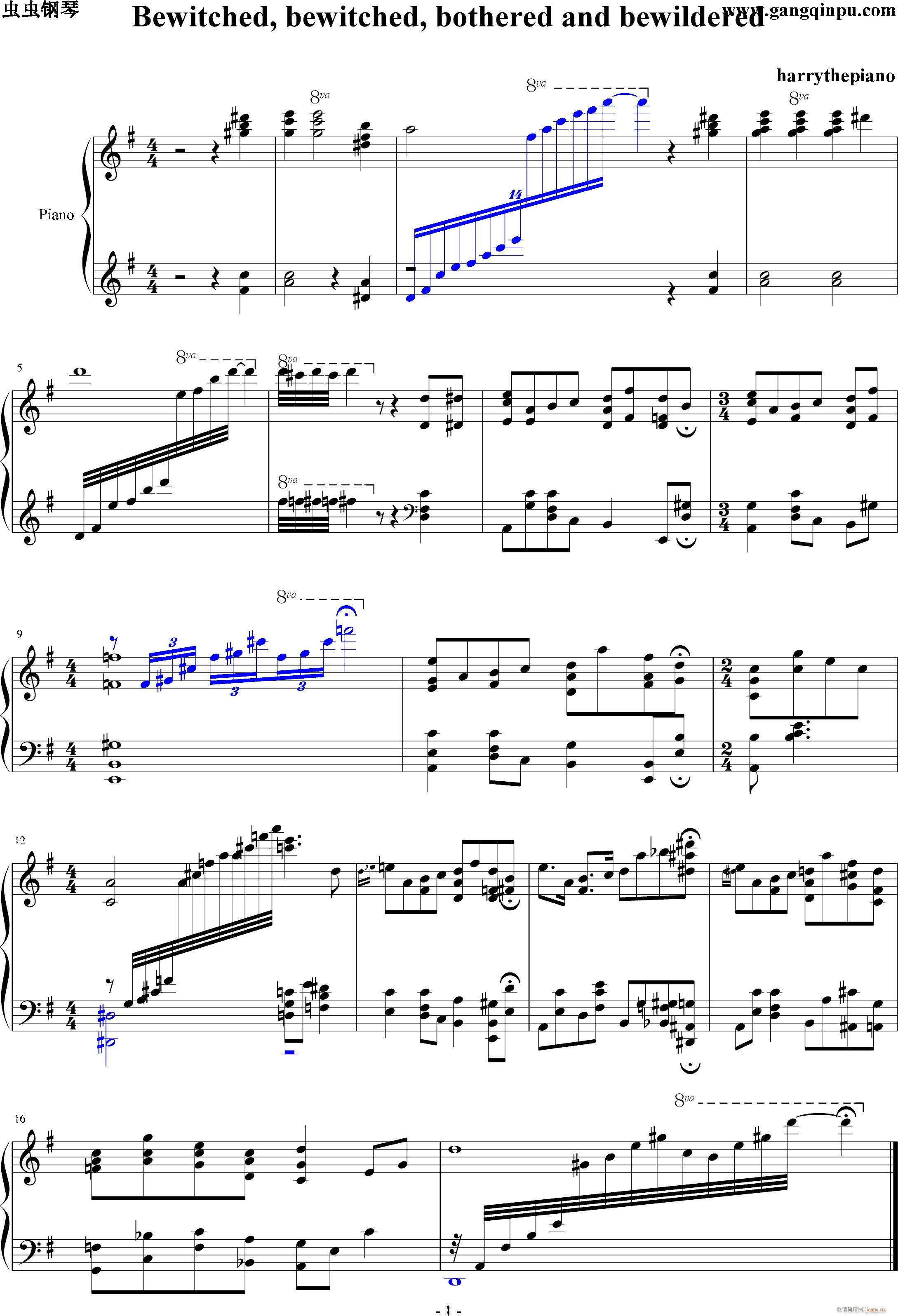 bewitched bewitched bothered and bewildered_harrythepiano1